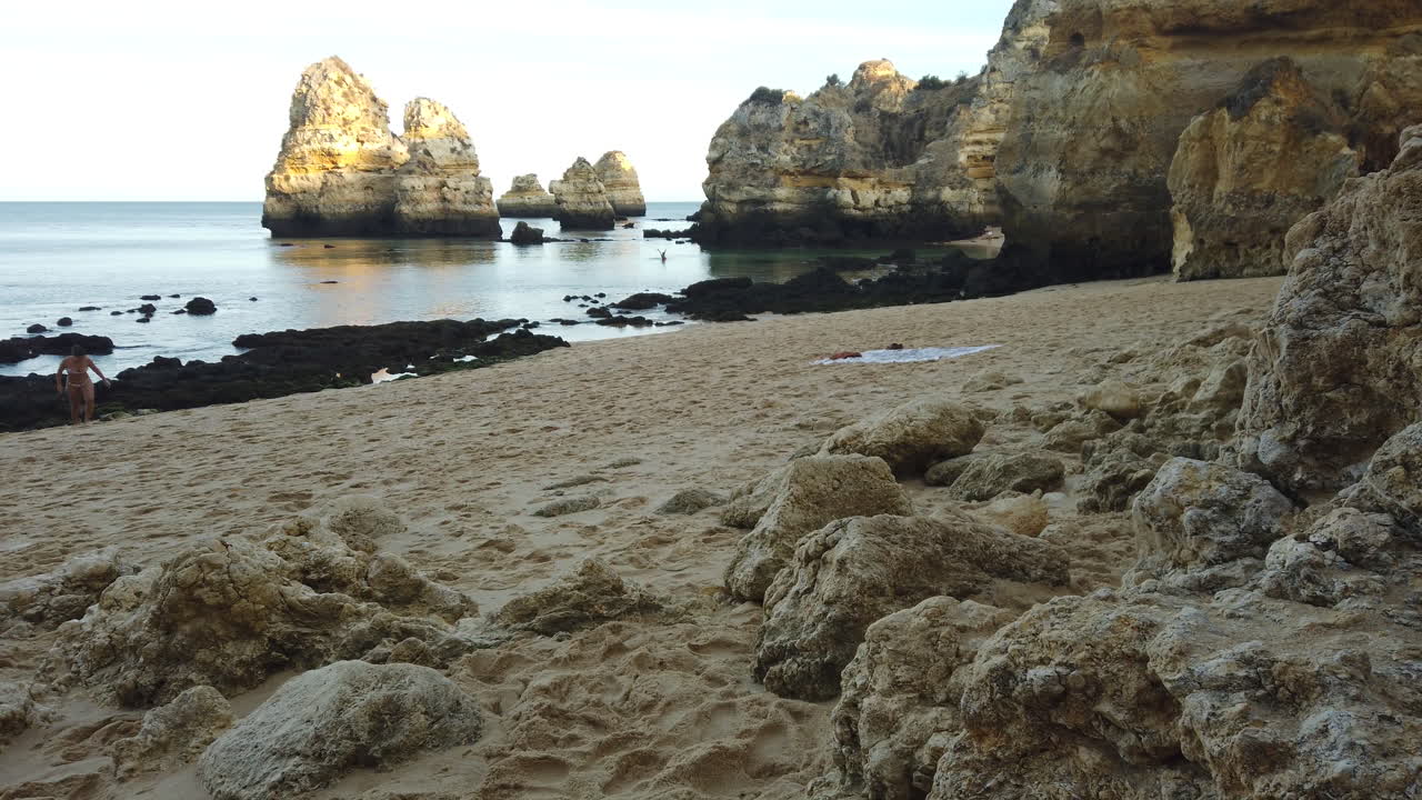 Praia do Camilo, Camilo Beach at Algarve, Portugal, Europe.