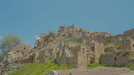 abandoned mountain village ruins