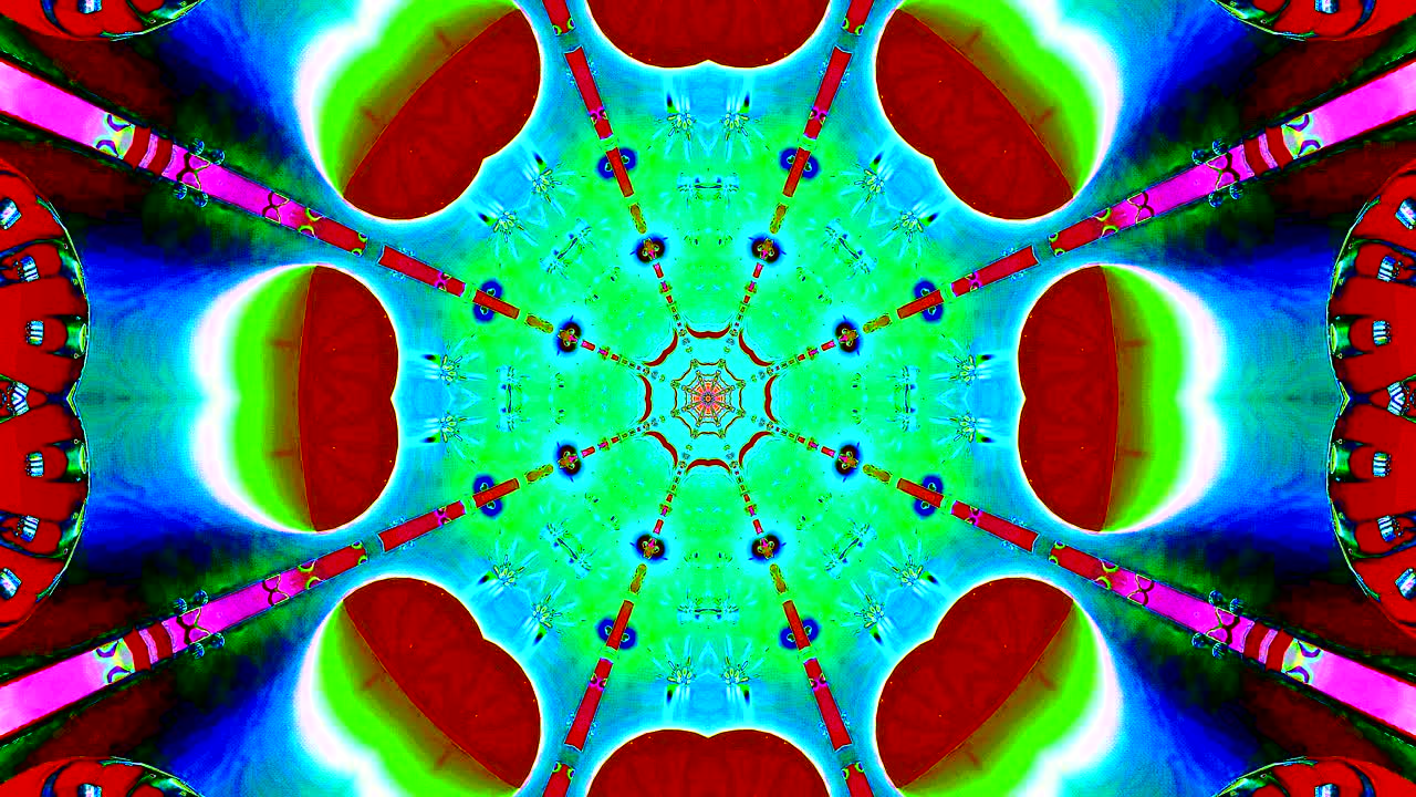 Colorful tunnel video creates a mesmerizing motion background. The design features vivid patterns and seamless transitions, ideal for screensavers or live wallpapers