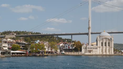 istanbul landmark bosphorus strait grand mecidiye mosque ortaköy