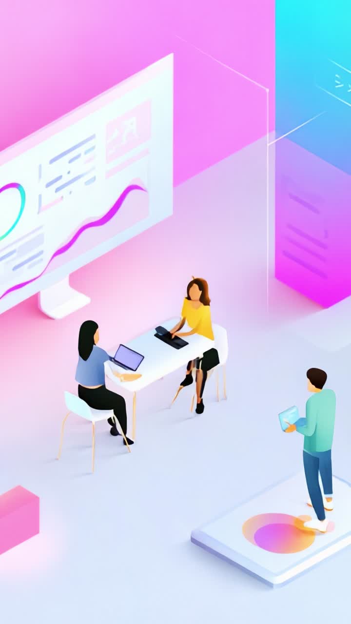 Dynamic Collaboration in a Modern Workspace: Engaged Team Members Share ...