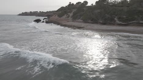 view from a mediterranean beach