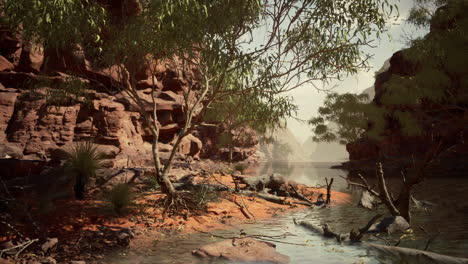 panoramic view of colorado river