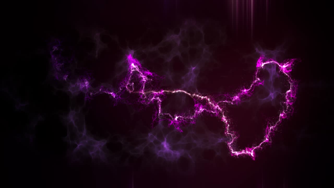 Glowing shiny  lines effect animation background.