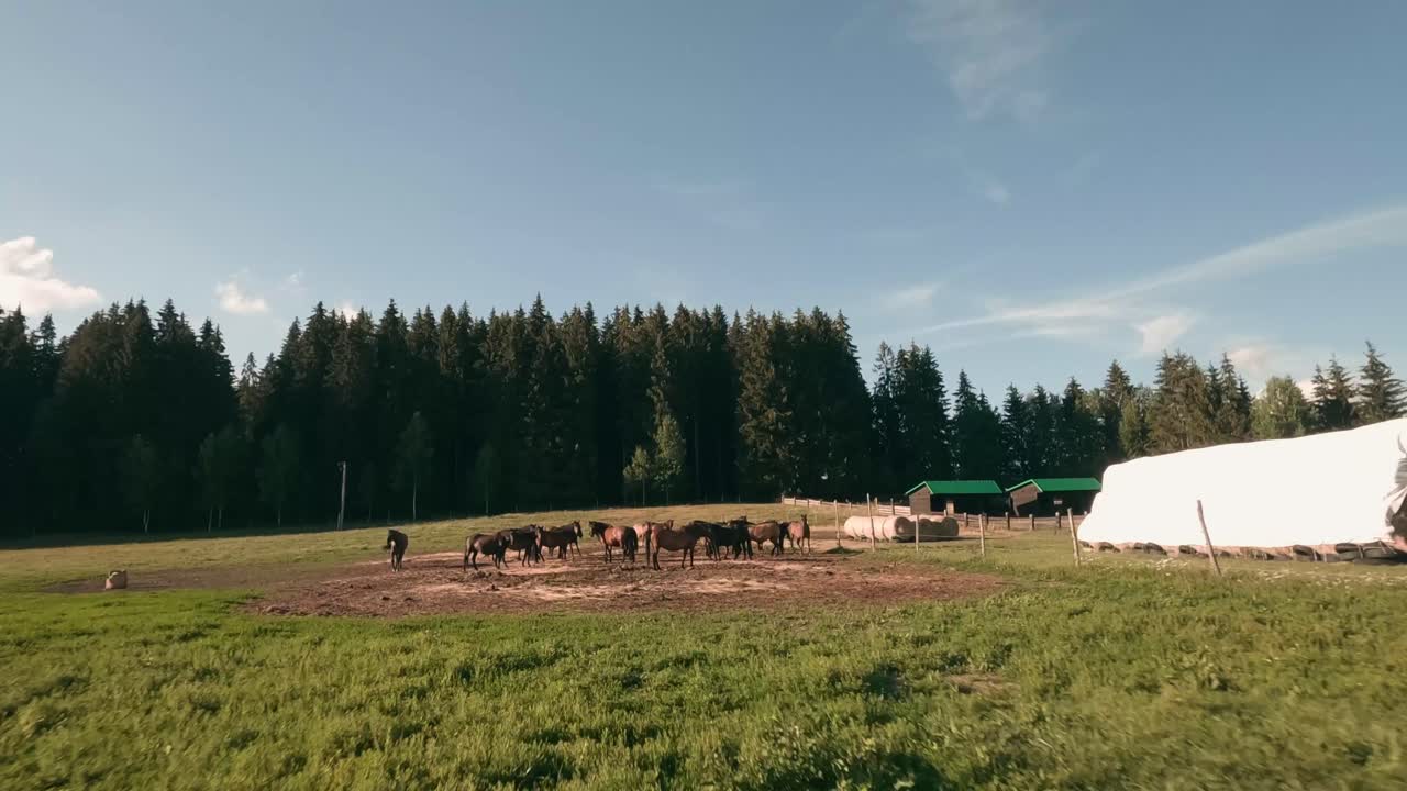 imágenes de vuelo del dron de carreras fpv