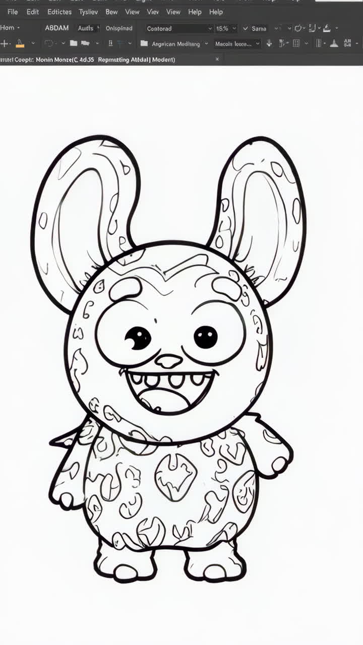 Cartoon Character Drawing