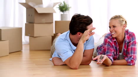 Couple-lying-on-the-floor