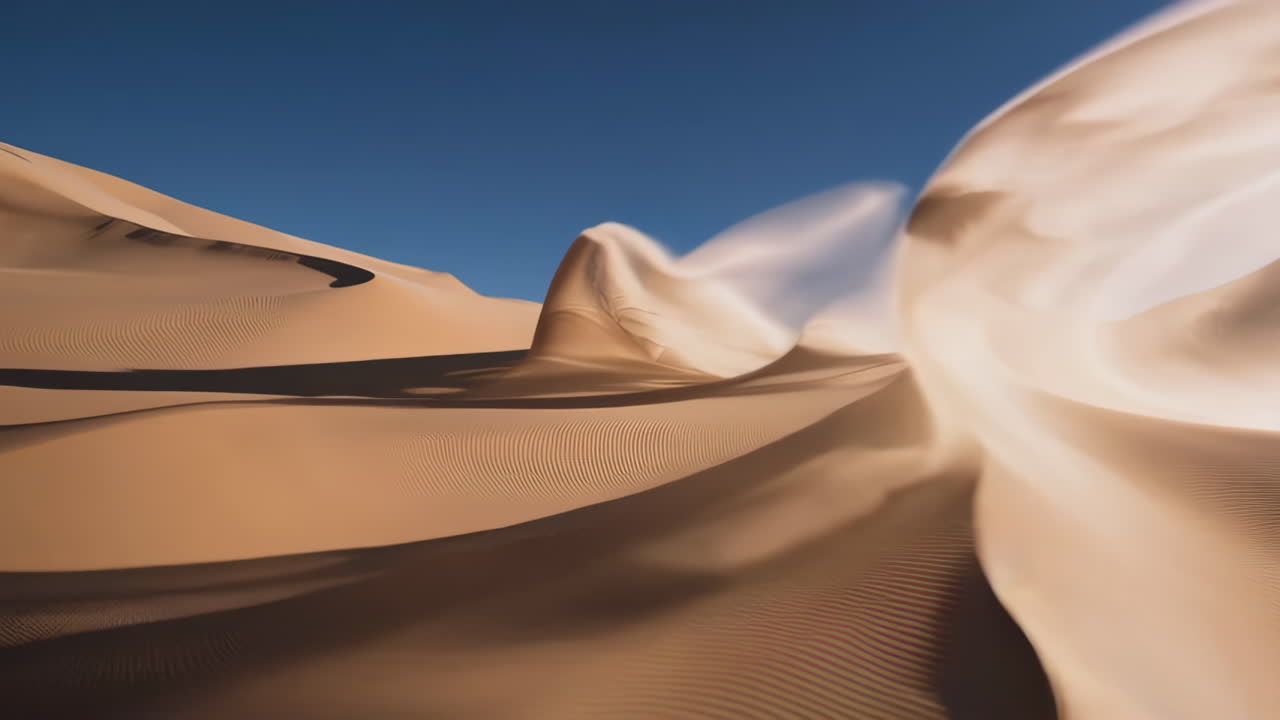 paisaje de dunas de arena del desierto