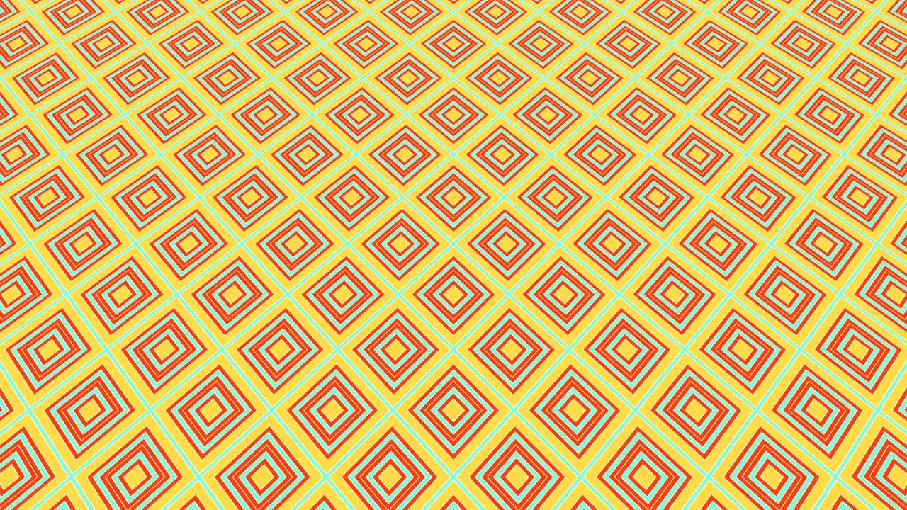 patrón de video gráfico con figuras geométricas que se inclina hacia arriba y se mueve.