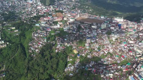 La-Vista-Aérea-De-La-Ciudad-De-Kohima-Muestra-La-Vista-Completa