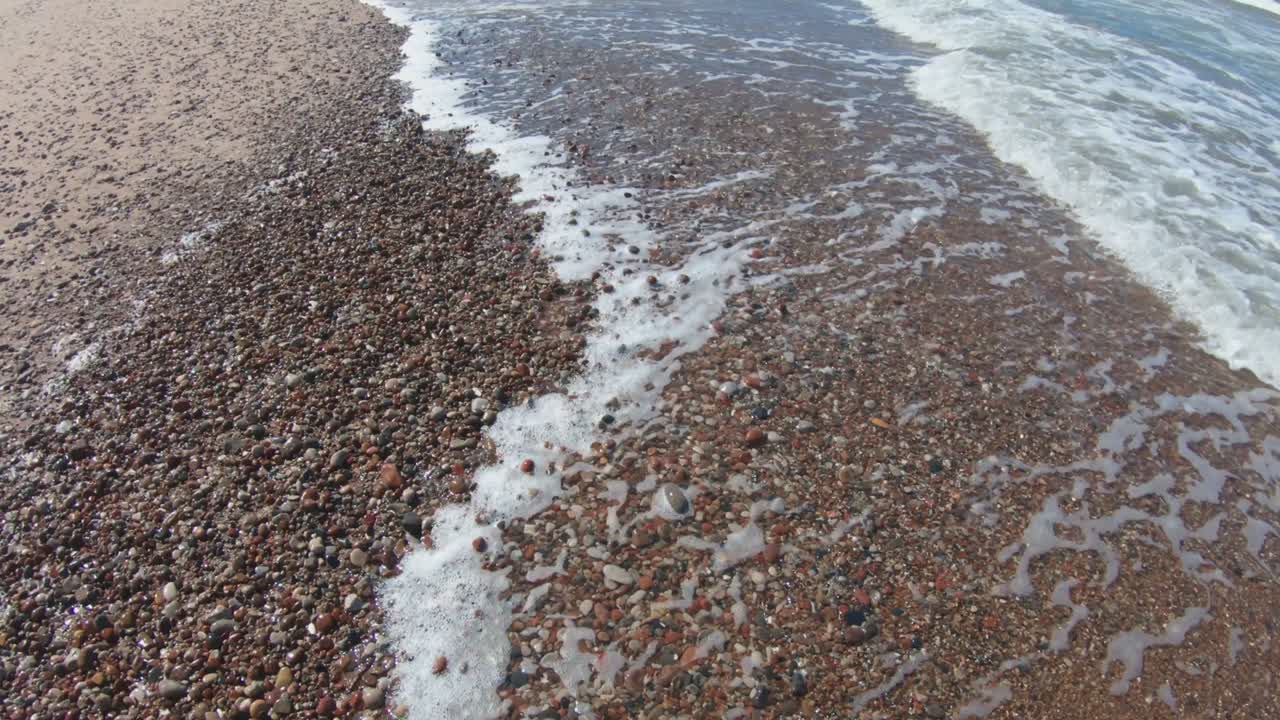 발트해 파도 린스 해변 해변