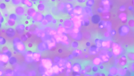 fondo abstracto holográfico con burbujas
