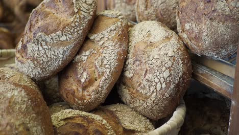 pile of freshly baked bread