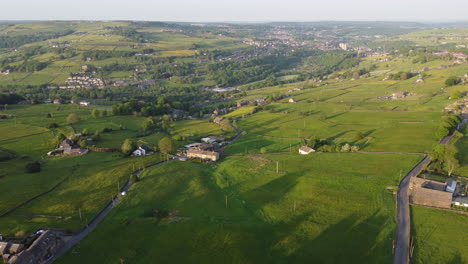 Drohnenaufnahmen-Der-Englischen-Landschaft