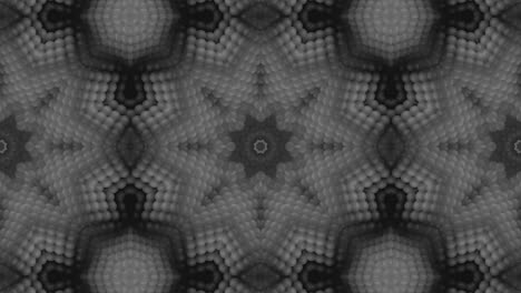 3d en bucle abstracto ornamentado fondo decorativo. hipnótico caleidoscopio de moda.