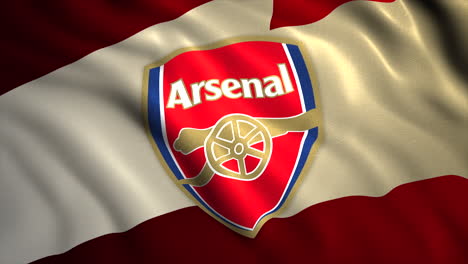 arsenal football club flag