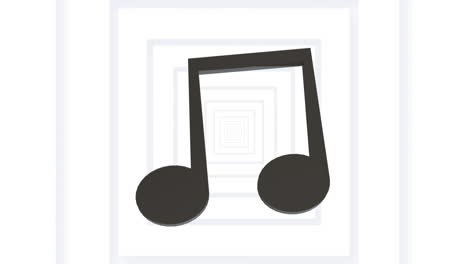 animation of black note moving over white squares