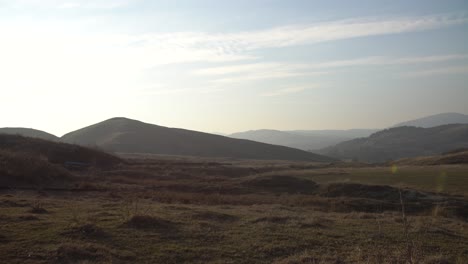 paisaje de montaña de la naturaleza. lapso de tiempo