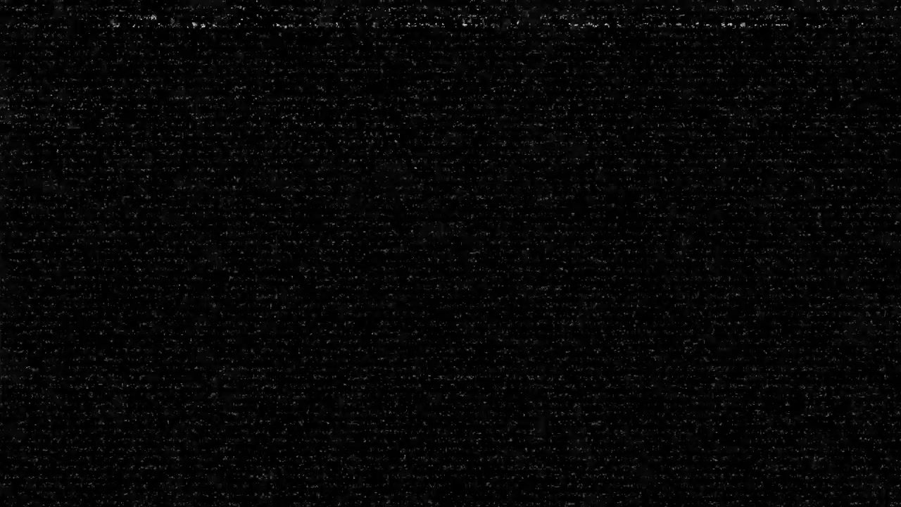 Retro TV Static Interference with Flickering Noise