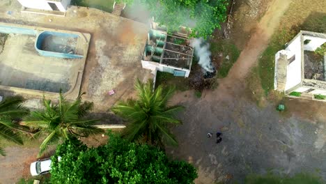 Das-Hotel-Liegt-In-Der-Historischen-Stadt-Elmina,-Ghana,-Westafrika