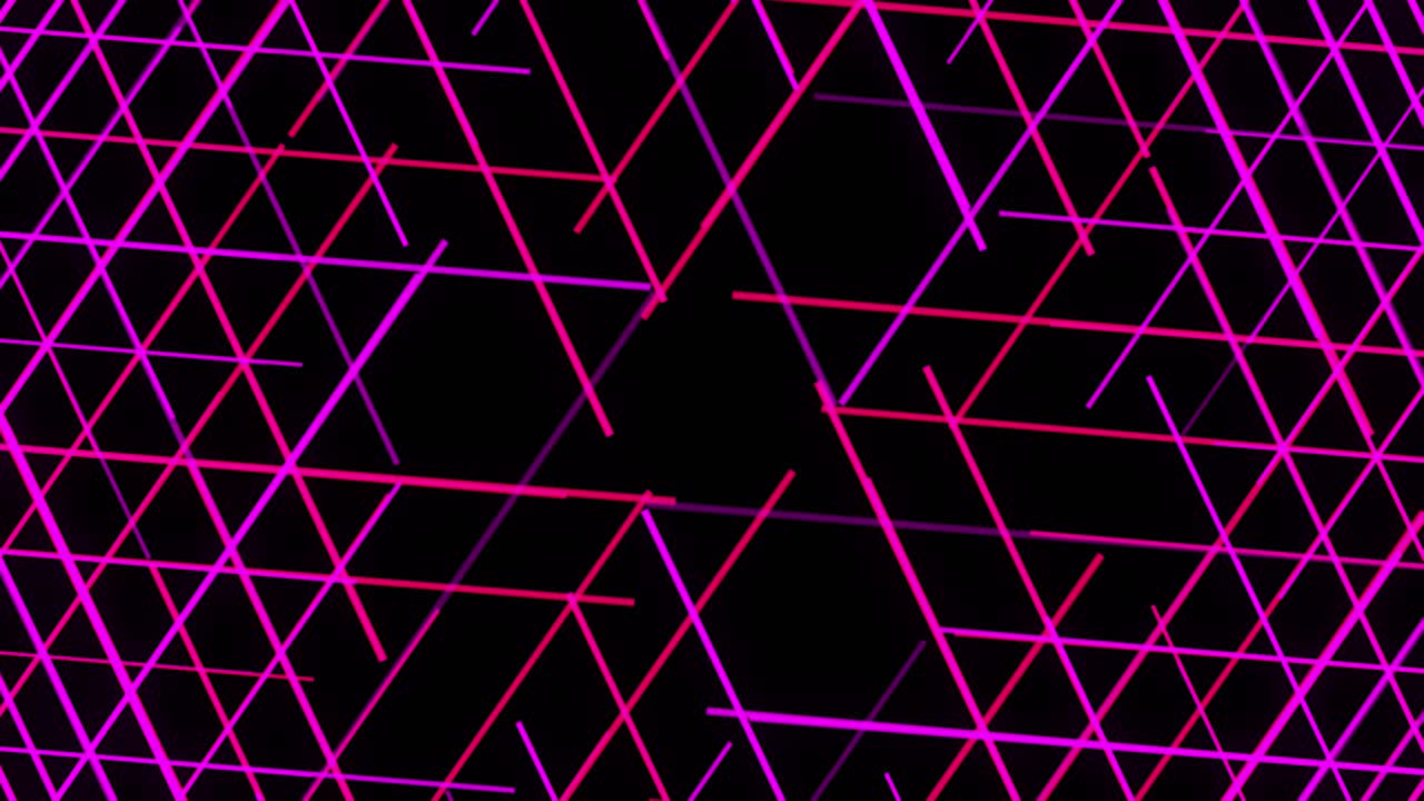 Abstract Neon Lines Background