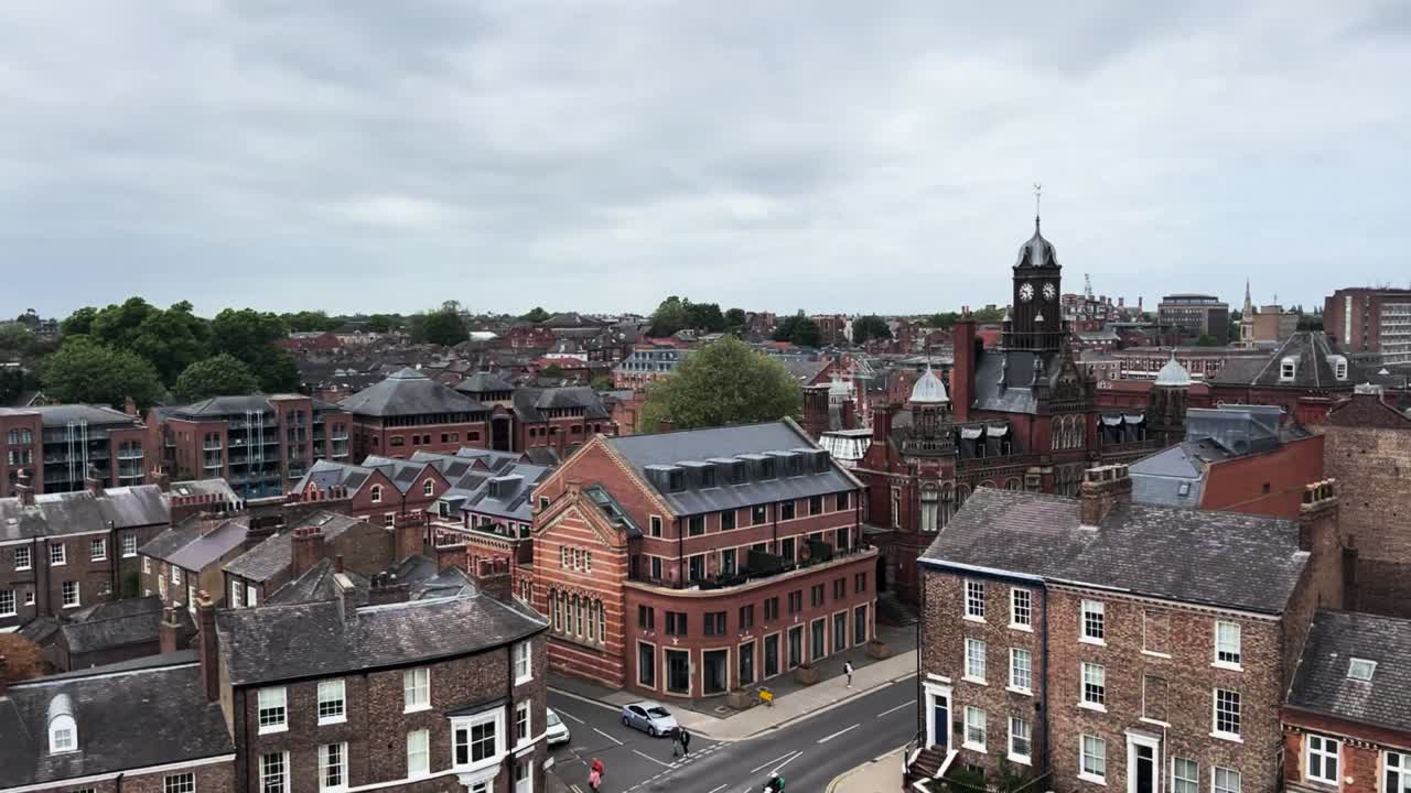 York City View from Clifford's Tower