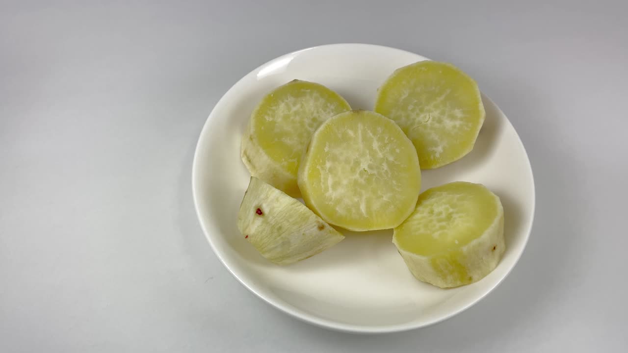 patatas dulces en rodajas