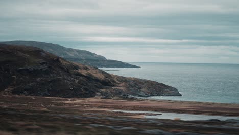 desolate northern coastline