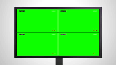 desktop monitor of video surveillance