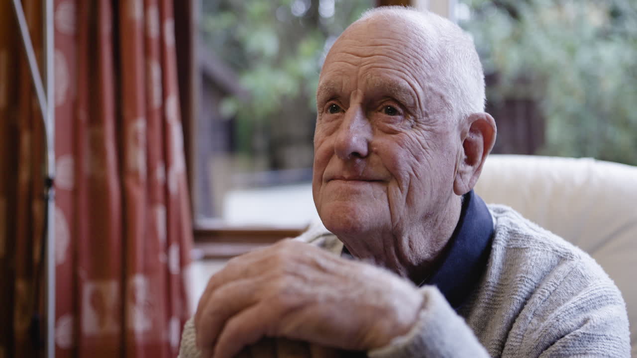 Portrait of an elderly man