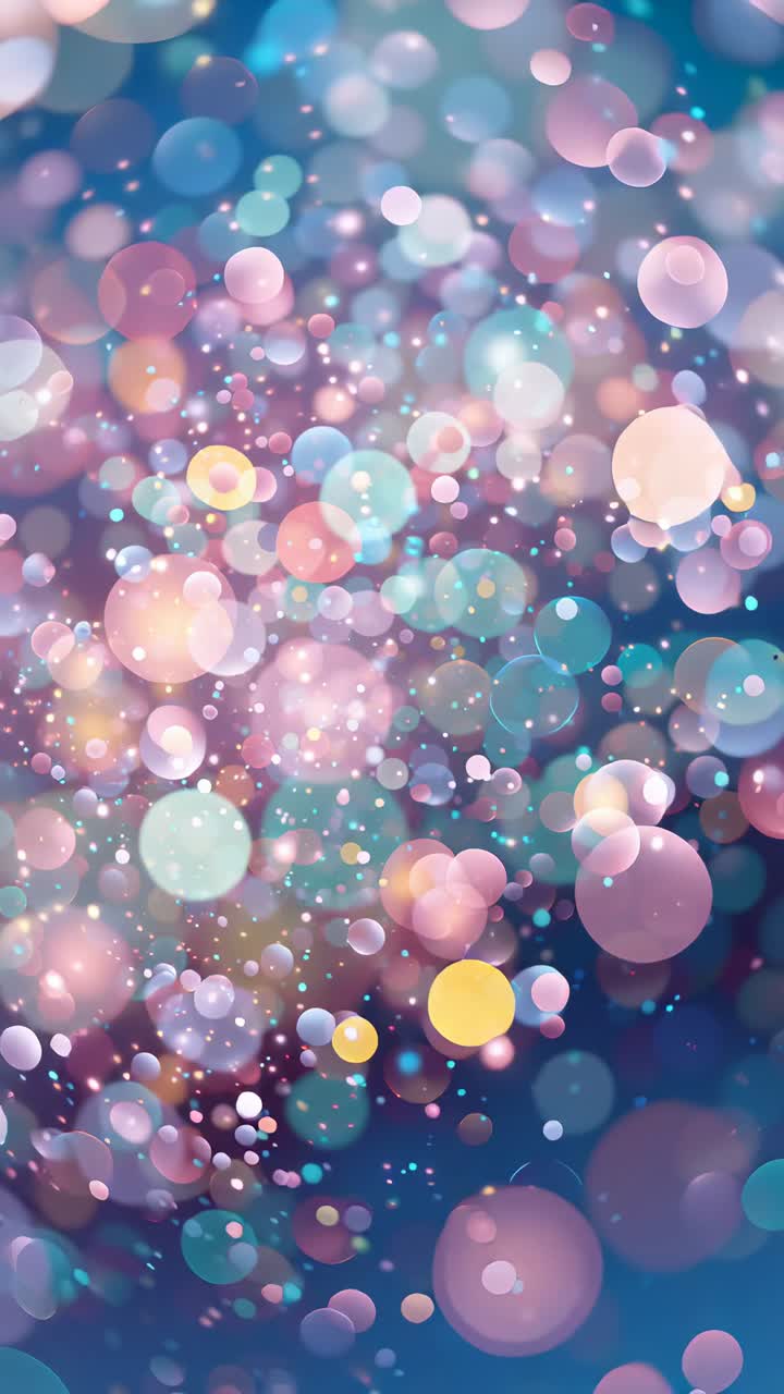 Farverig, glitrende Bokeh lys abstrakt baggrund
