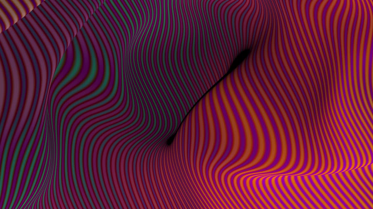 3d elastic stripes animated backdrop.