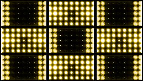 abstract pattern of stage lights