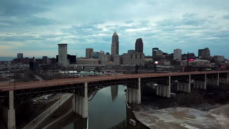 cleveland ohio skyline