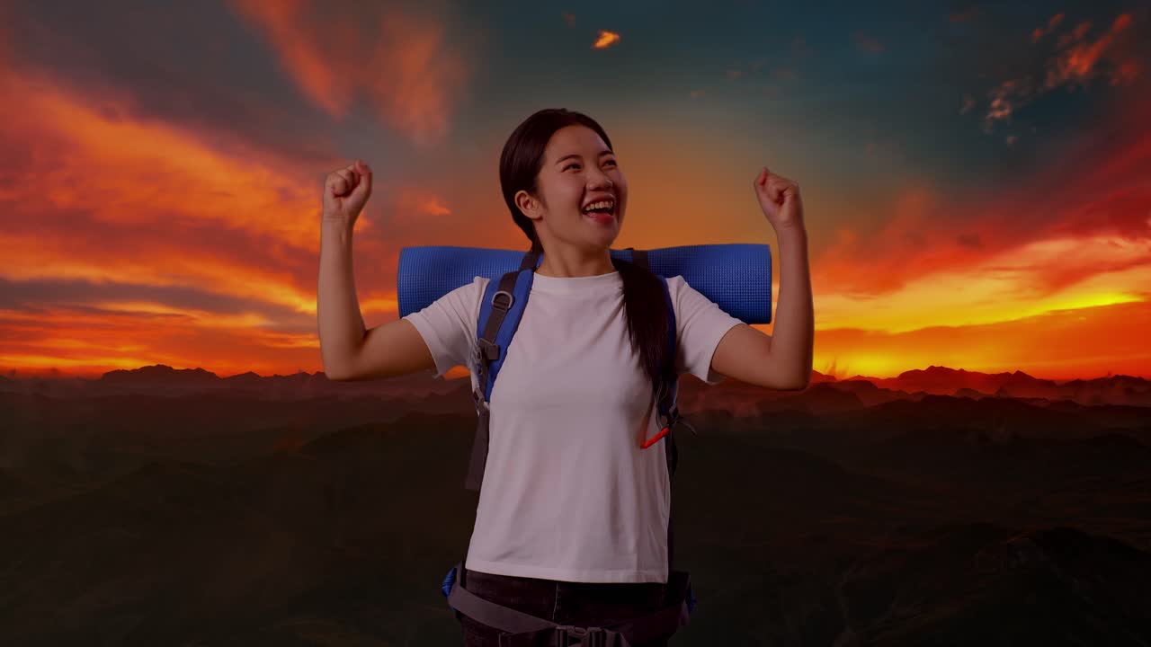 해가 지면 행복한 산책자