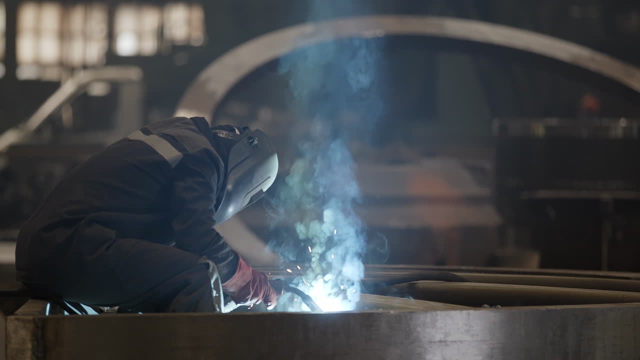 Industrial Welding Operation