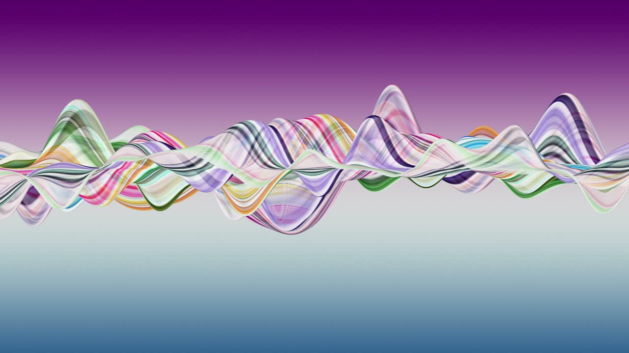 천천히 움직이는 물체와 함께 환상적인 애니메이션, 4096x2304 루프 4k