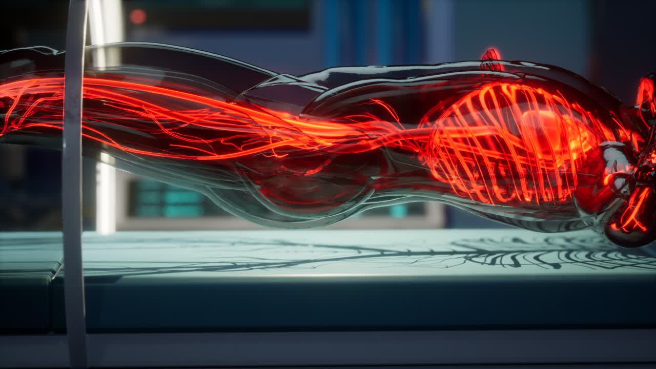 exploración de la anatomía de los vasos sanguíneos humanos