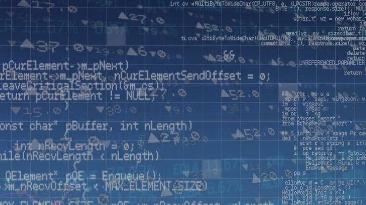 Animation of statistics and financial data processing over grid