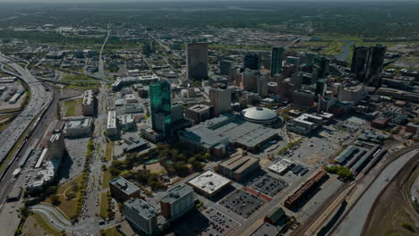 fort worth downtown district city skyscrapers