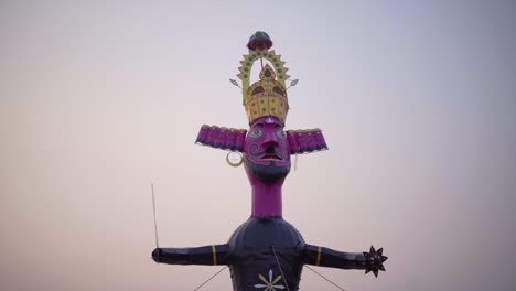 dussehra festival - burning ravana effigies in mumbai, religion in india