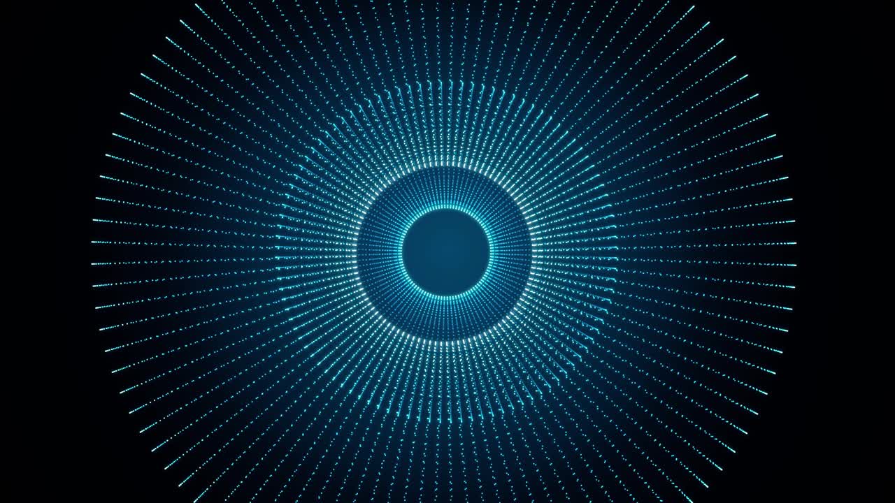 patrón de círculo brillante abstracto