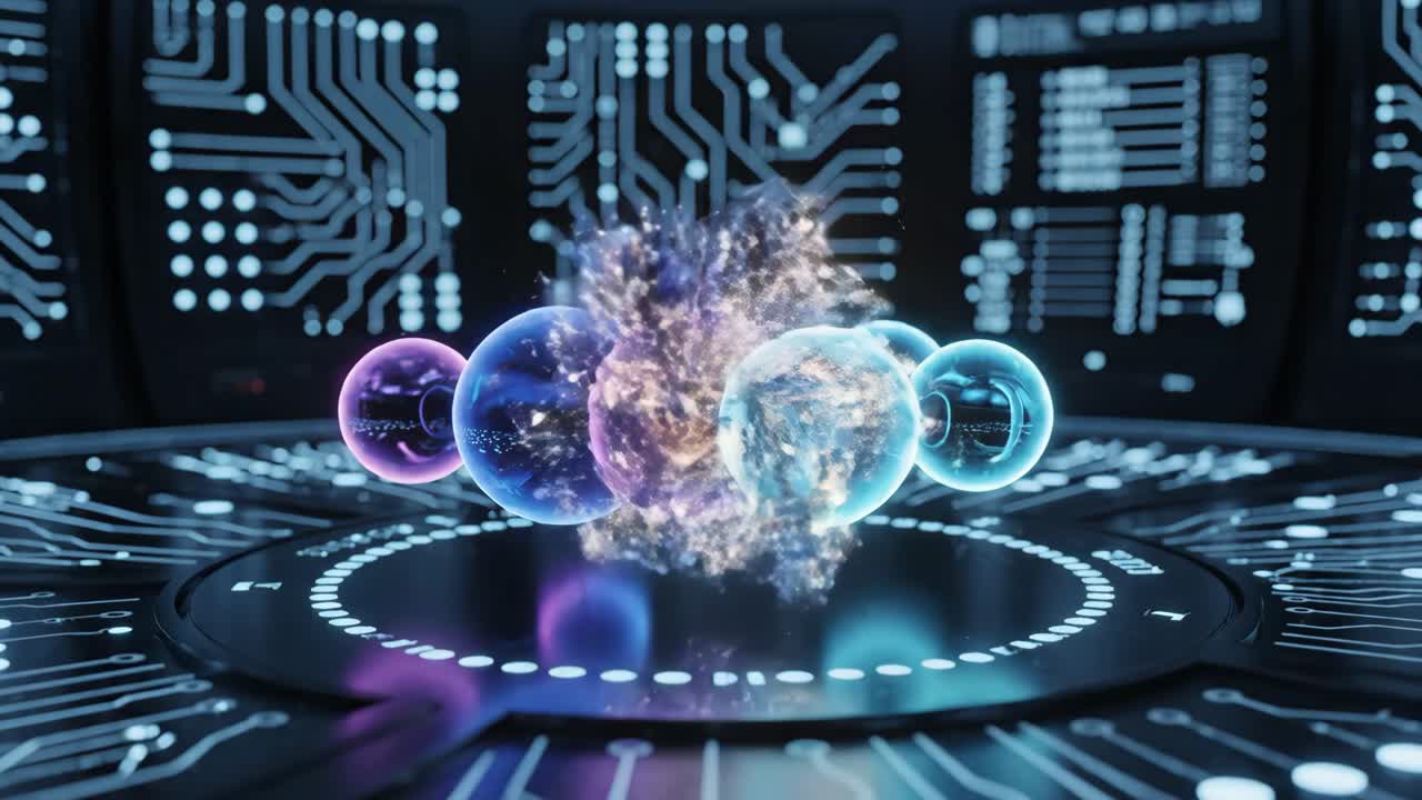 Futuristic Technology and Abstract Digital Concepts