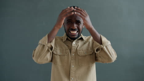 disappointed man