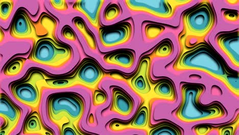 se recorta la animación en bucle pastel