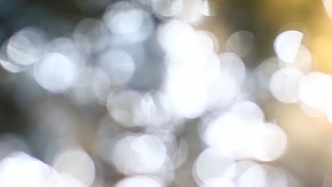 borrón abstracto con luces bokeh parpadeantes en el fondo