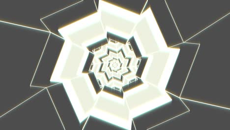 baile de discoteca y fondo de música electrónica. imágenes de bucle sin fisuras. mandala cósmica esotérica.