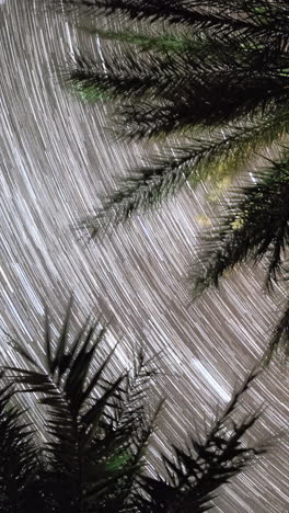 atlas-mountains-night-stars,-morocco-in-vertical