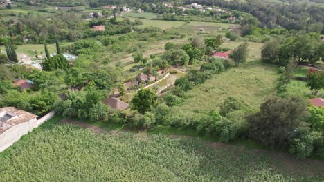 Drohnenantenne-Eines-Resorts-Mit-Einem-Badeloch-In-Einem-Tropischen-Regenwald