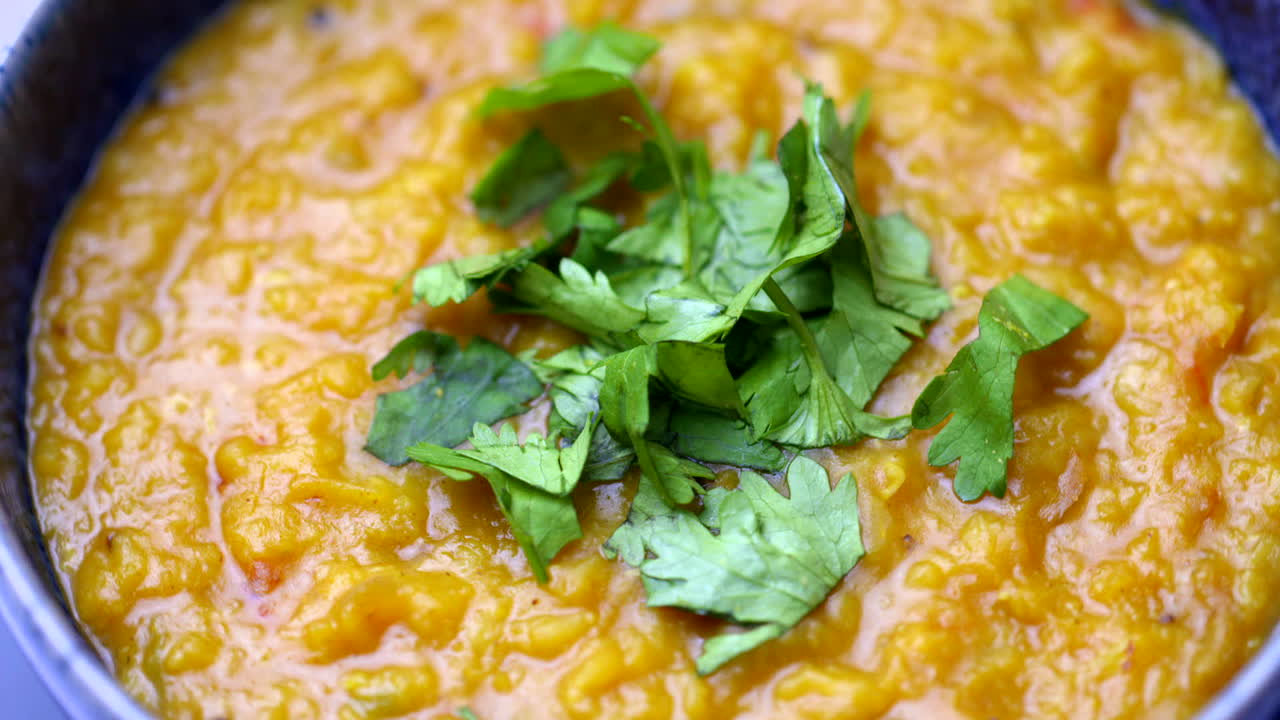 sopa de curry de dhal